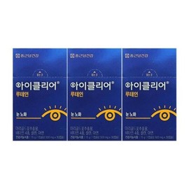 Food Chong Kun Dang Health Chong Kun Dang iClear Lutein 500mg x 30 capsules x 3 boxes 3 boxes / 식품 종근당건강 종근당 아이클리어 루테인 500mg x30캡슐x3박스 3박스