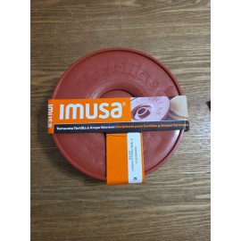 IMUSA Tortilla & Arepas Keeper Warmer Holder W/Lid Microwaveable 8.5”