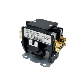 2 Poles 24V Coil FLA 40 Amp Definite Purpose Contactor Air Conditioner Condenser Compressor Contactor