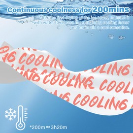 Cooling Body Wipes -10”x26” Individually Huge Cooling Towels for Men & Women, Full Body Cooling Wet Wipes for Gym, Hot Weather, After Workouts, On The Go(Pack of 6, Strawberry)