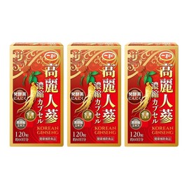 Ginseng Concentrated Capsules (300 mg x 120 capsules) [Set of 3]