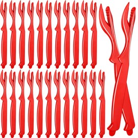 Juego de 50 galletas de patas de cangrejo, herramientas para langosta, cangrejo, cangrejo, cangrejo, cangrejo, cangrejo, gambas, camarones, herramientas de mariscos