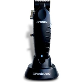XPERSIS PRO Optimum Hair Clippers for Mens,Barbers Professional Cordless Hair Clippers + Cordless Hair Trimmers Ego Brushless and DLC Blade+Electric Razor Foil Shaver with Sharp Blades Black