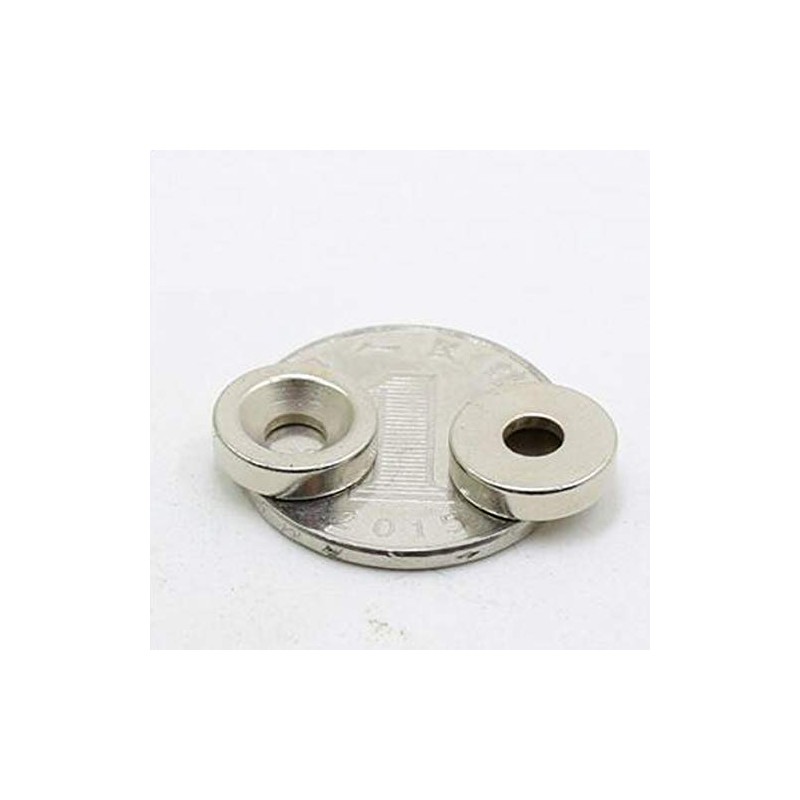 20 Pieces D12mm x H3mm,4mm Hole, countersunk disc Small Multi-Function
