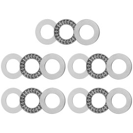 sourcing map AXK1730 Thrust Needle Roller Bearings with Washers 17mm Bore 30mm OD 2mm Thickness 5pcs