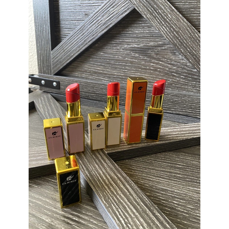 Click It Lipstick Torch Lighter Different Colors