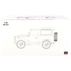 LCD MODELS LCD-Model 1/18 Defender 90 Works V8 70Th Edition
