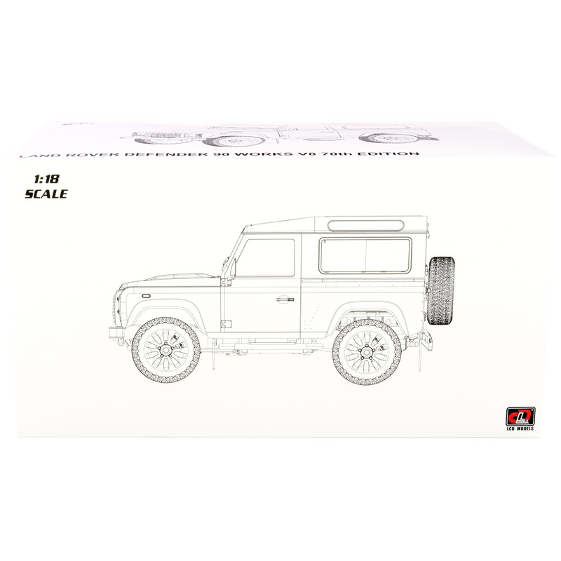 LCD MODELS LCD-Model 1/18 Defender 90 Works V8 70Th Edition