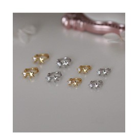 Cute CZ Star Cartilage Mini Hoop Earrings for Women Teen Girls Delicate Ear S925 Sterling Silver Dainty Tragus Huggie Hoop Hypoallergenic Jewellery Gifts Sterling Silver, Sterling Silver, Cubic