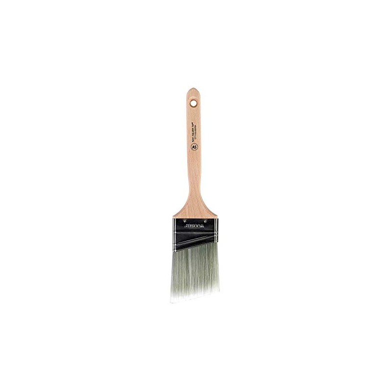 Wooster Brush E5221-2.5 Silver Tip Angle Sash Paintbrush, 2.5-Inch Size