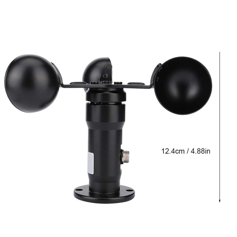 Risegun 0-10V Signal Output Wind Speed Sensor, Aluminium Alloy Anemometer