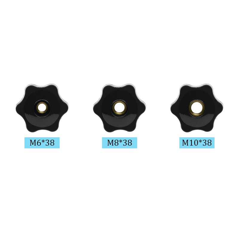 JJWNMLL Pack of 10 M10 Outer Diameter 38 Hexagonal Plastic