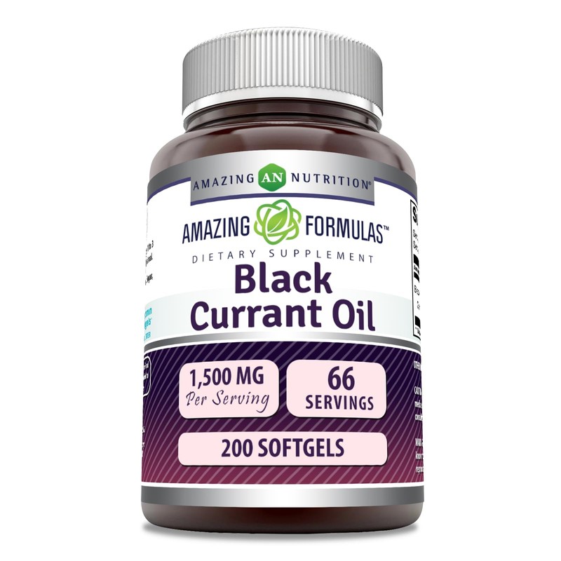 Amazing Nutrition Aceite de Grosella Negra Amazing Formulas 1500