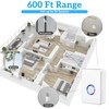 Greencycle Wireless Door Open Sensor Chime, Door Entry Chime with