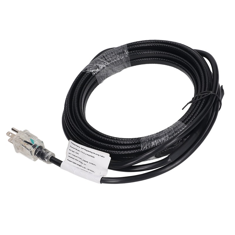 Water Pipe Heating Cable Rapid Temperature Rise IP68 Waterproof Electric