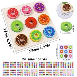 Qunkun Montessori Toy Sensory Toy, Sorting Game Learning Colours for Toddlers, Holiday Must Haves Children, Montessori Toy Learning Colours from 3-4 Years