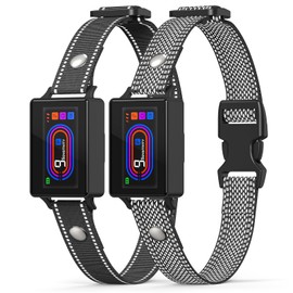 2 Pack Dog Bark Collar, 2025 Bark Collar for Small, Medium, Large 5-130 lbs Dogs - Smart Rechargeable Anti-Barking Training Collar with 10 Adjustable Sensitivity-Bark Collar with Beep Vibratio