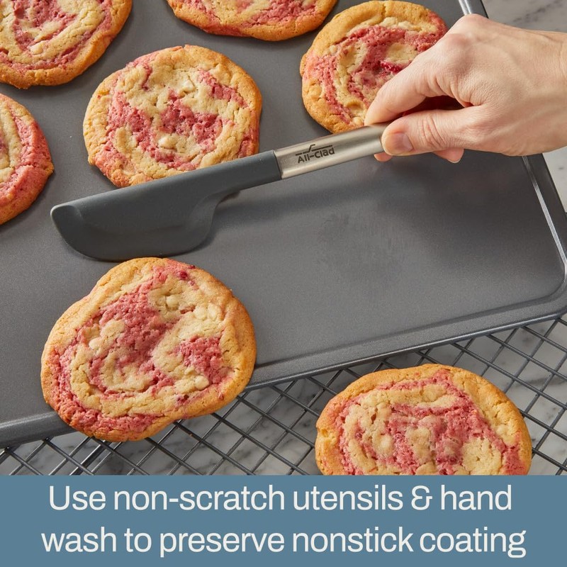 All-Clad Pro-Release Nonstick Bakeware Half Sheet Pan 11.5x17 Inch Oven