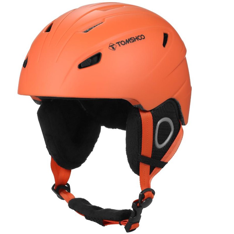 TOMSHOO Skiing Snowboard Helmet Certified Safety Helmet Professional Skiing Snow