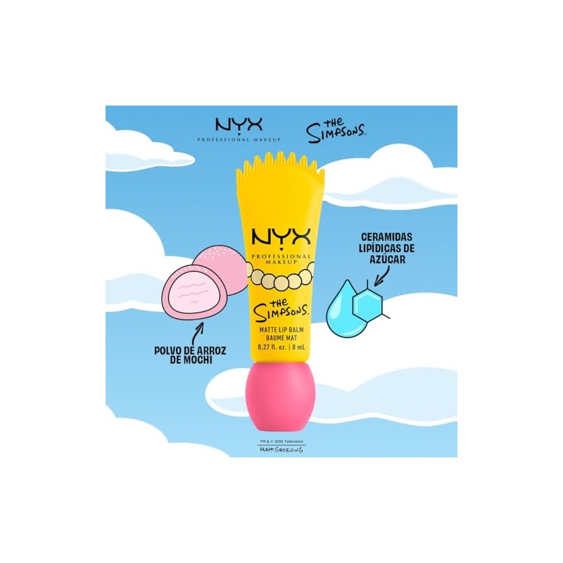 NYX PROFESSIONAL MAKEUP Smushy Matte Lip Balm, Smarty Pink (rosa)