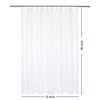 Barossa Design Waterproof Fabric Shower Curtain or Liner Microfiber 72"