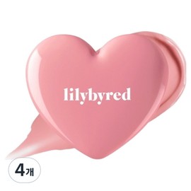 Lilybyred Lovebeam Cheek Balm Cream Blusher 3.5g, 13 Shamebeam, 4 pcs / 릴리바이레드 러브빔 치크밤 크림 블러셔 3.5g, 13 부끄빔, 4개