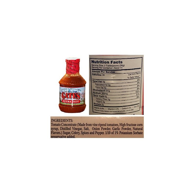 Gates BBQ Sauce and Dry Rub Variety Bundle - 4