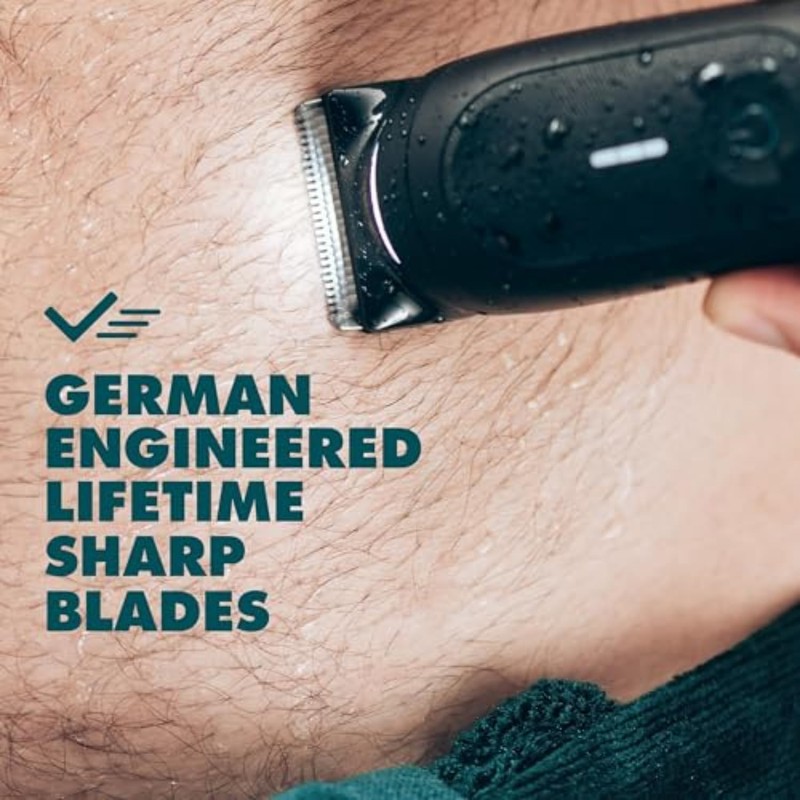 Gillette i7 Intimate Men’s Premium Pubic Hair Trimmer, Waterproof LED