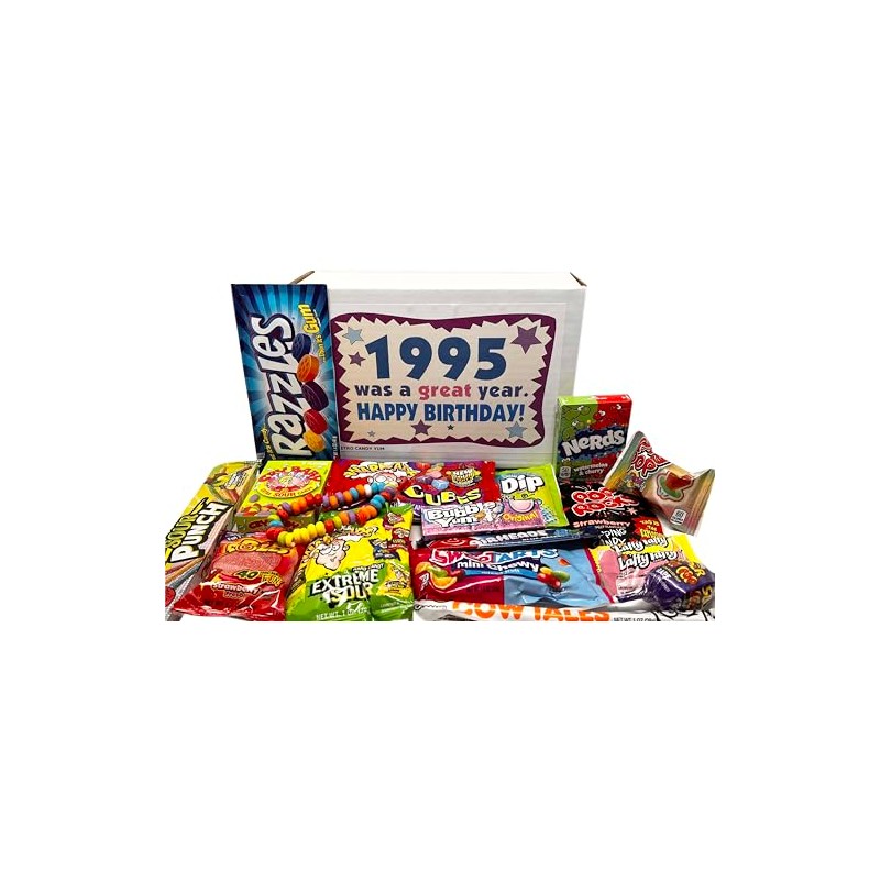 RETRO CANDY YUM ~ 1995 30th Birthday Nostalgic Candy Gift