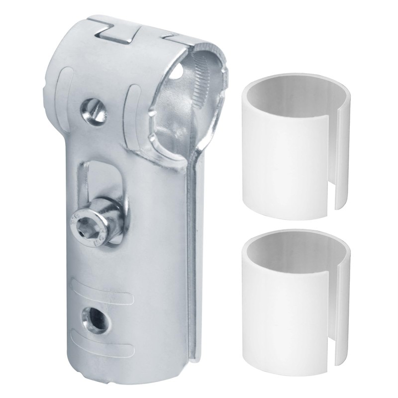 eoere 20 Sets T Pipe Connector Tee Clamp Fittings, Fits