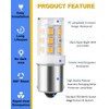 UNXMRFF 3-Pack BA15S LED 12Volt RV Camper Interior Light Bulbs,1141