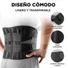 Vitalbak Lumbar Support for Men and Women, Breathable, Stabilizes and