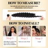 Syrenlore Highlighted Multi-Blonde Braiding Human Hair for Boho Knotless Braids,