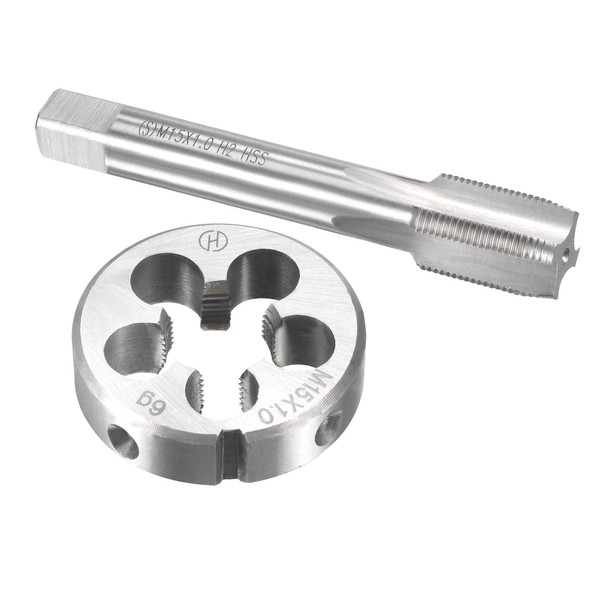 uxcell Metric Tap and Die Set HSS Machine Screw Tap