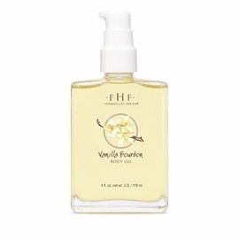 FarmHouse Fresh Vanilla Bourbon Body Oil, Vanilla Bourbon, 4 fl. oz.