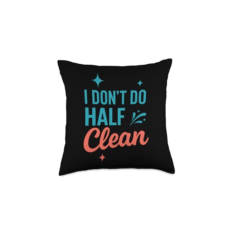 Aquarium Cleaner Fish Tank Technician Algae Scrub Throw Pillow