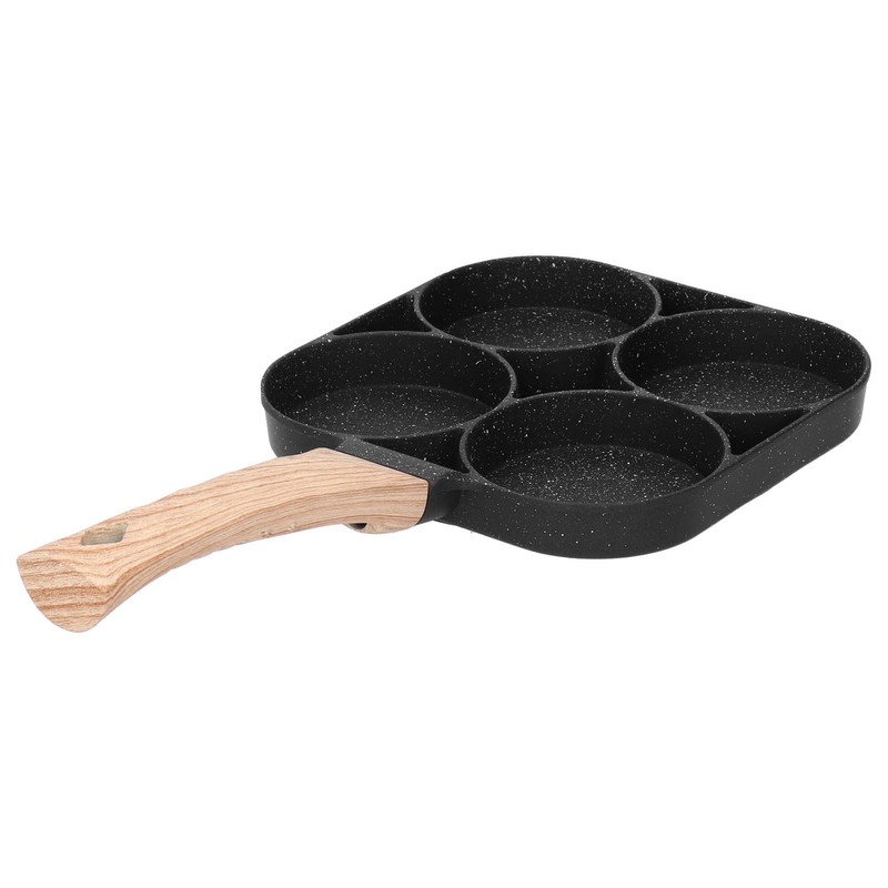 4Hole Frying Pot NonStick Egg Pancake Cooking Pan Cookware For