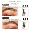 FDEETY Waterproof Light Brown/Dark Brown 3D Magic Eyebrow Pencil with