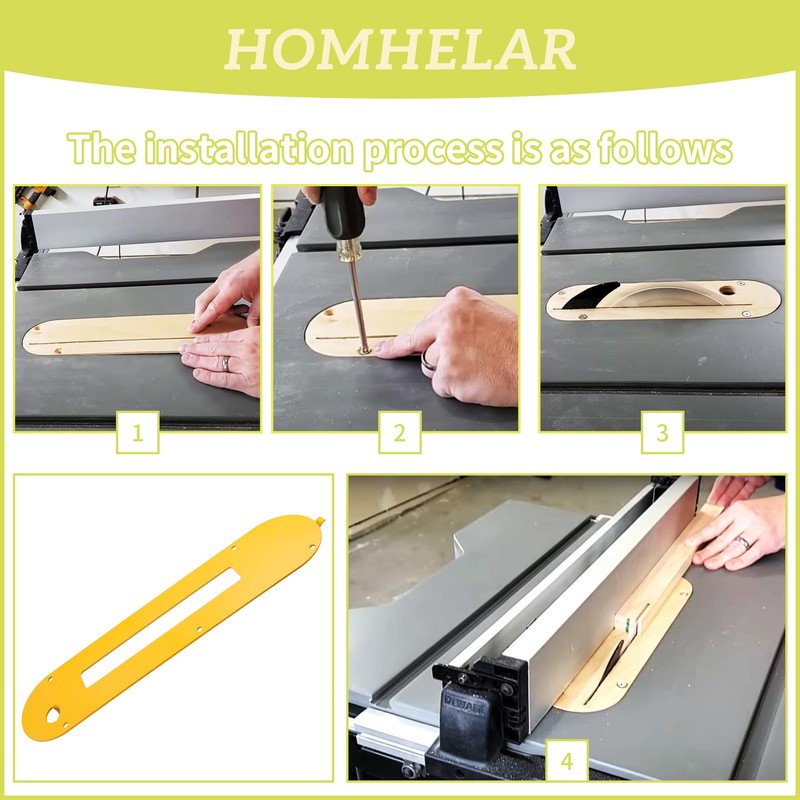 71420 Table Saw Dado Insert Replacement for Ridgid R4512 10