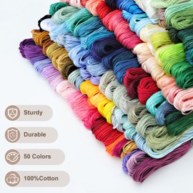 HDRNT 150 Colours Embroidery Thread Set for Creative Embroidery Ideal for Your DIY Embroidery Projects Versatile Embroidery Material for Beginners and Advanced Users Gift for Craft Fans and Hobbyists