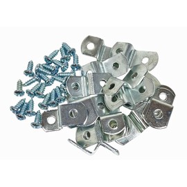 1/4" Canvas Offset Clips Extra Heavy Duty with Screws 20 Pack