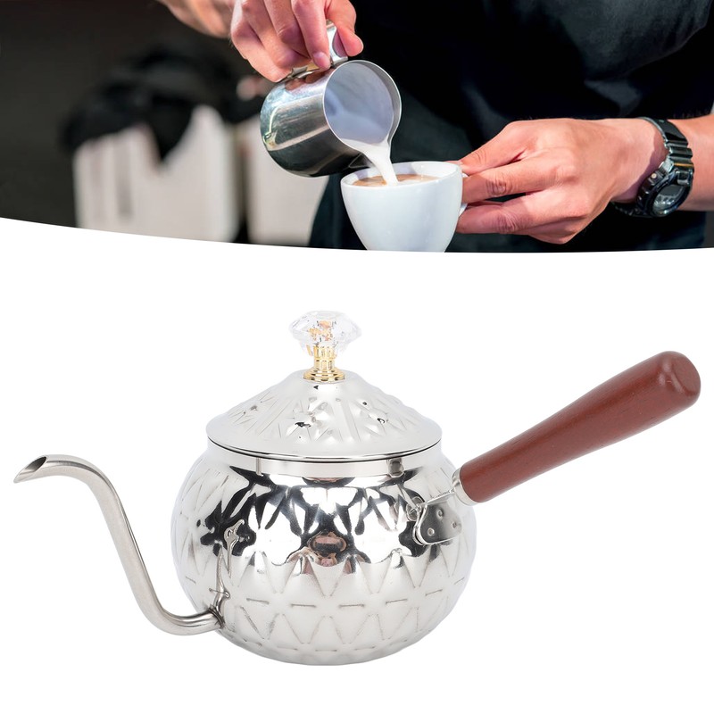 Pour Over Coffee Kettle 304 Stainless Steel Long Narrow Spout