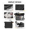 TACTICAL_GEEK Storage A16 EDC Small Bag, Waterproof Nylon Organisation, Multifunctional
