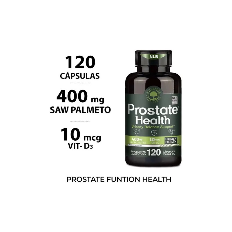Prostate-x Suplemento Para Próstata Sana Naturelab 120 Caps