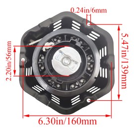 KIKITE Pull Start Assembly for Champion 196cc 208cc 224cc Recoil Starter 2000W 3500W Generator Parts 100156547-001