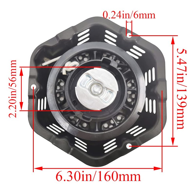 KIKITE Pull Start Assembly for Champion 196cc 208cc 224cc Recoil
