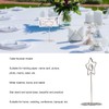 20PCS Desk Memo Clips Table Number Holder Star Shape Metal