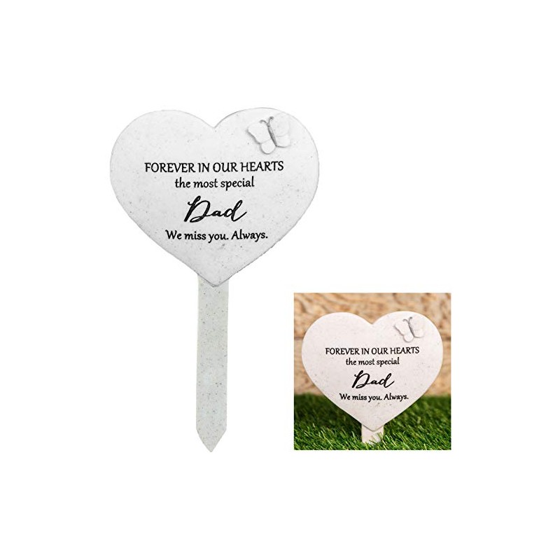 Widdop & Co Thoughts Of You 'Heart' Graveside Stake -