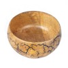 GoCraft Mango Wood Nut Bowl, Small, 6" Diameter x 3"