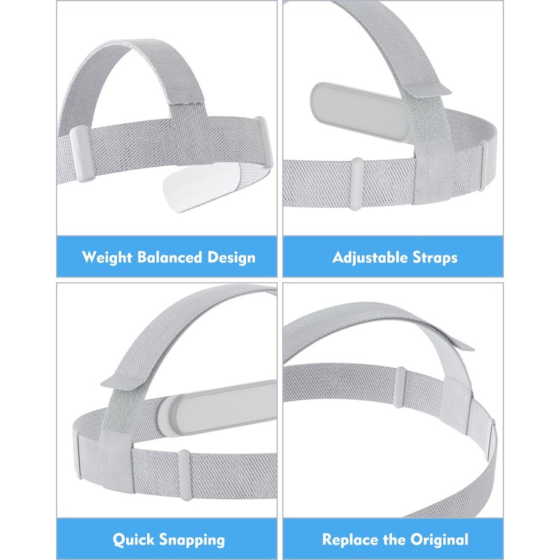 Original Head Strap for Oculus Quest 2 Headset, TanReginal Replacement